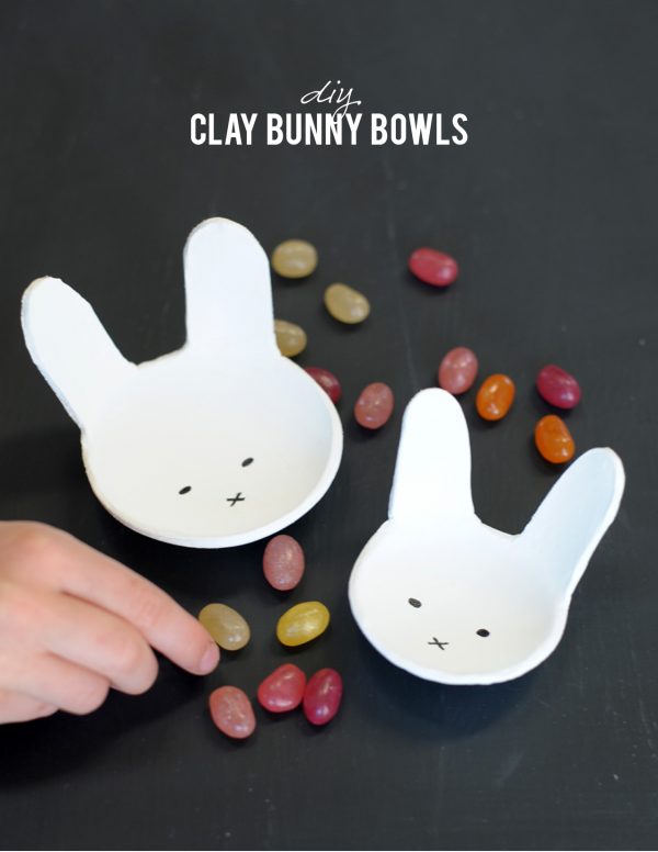 Clay Bunny Bowls.