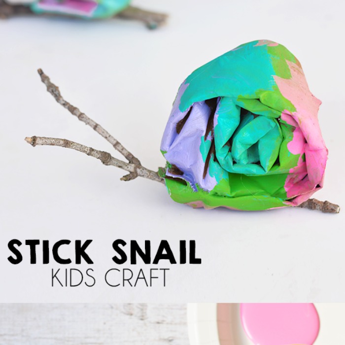 Crating stick snails.