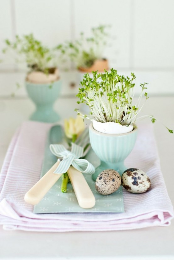 Cute easter pastel decor ideas.