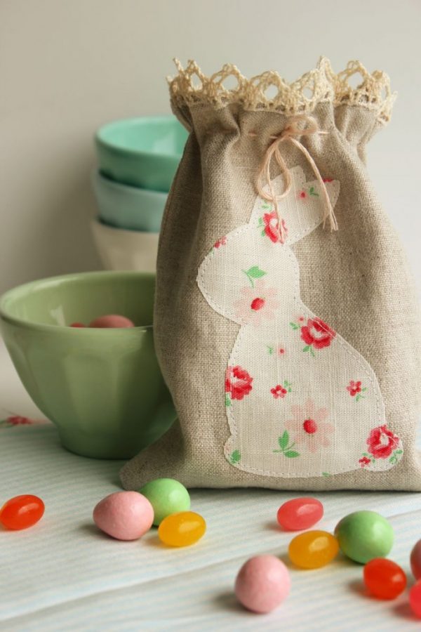 DIY Sewn Treat Bag.