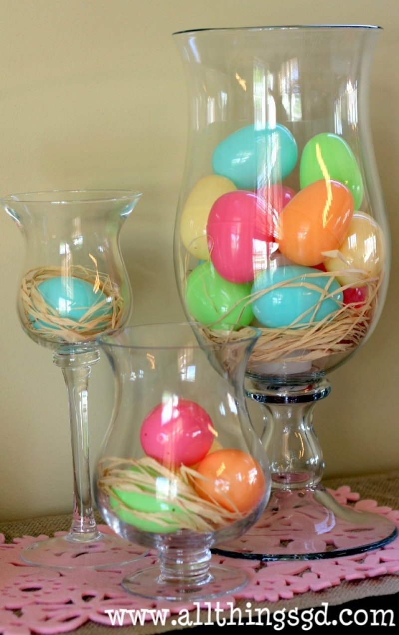 Decoration With Eggs.