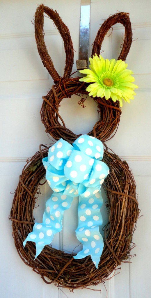 Easter Bunny Wreath.