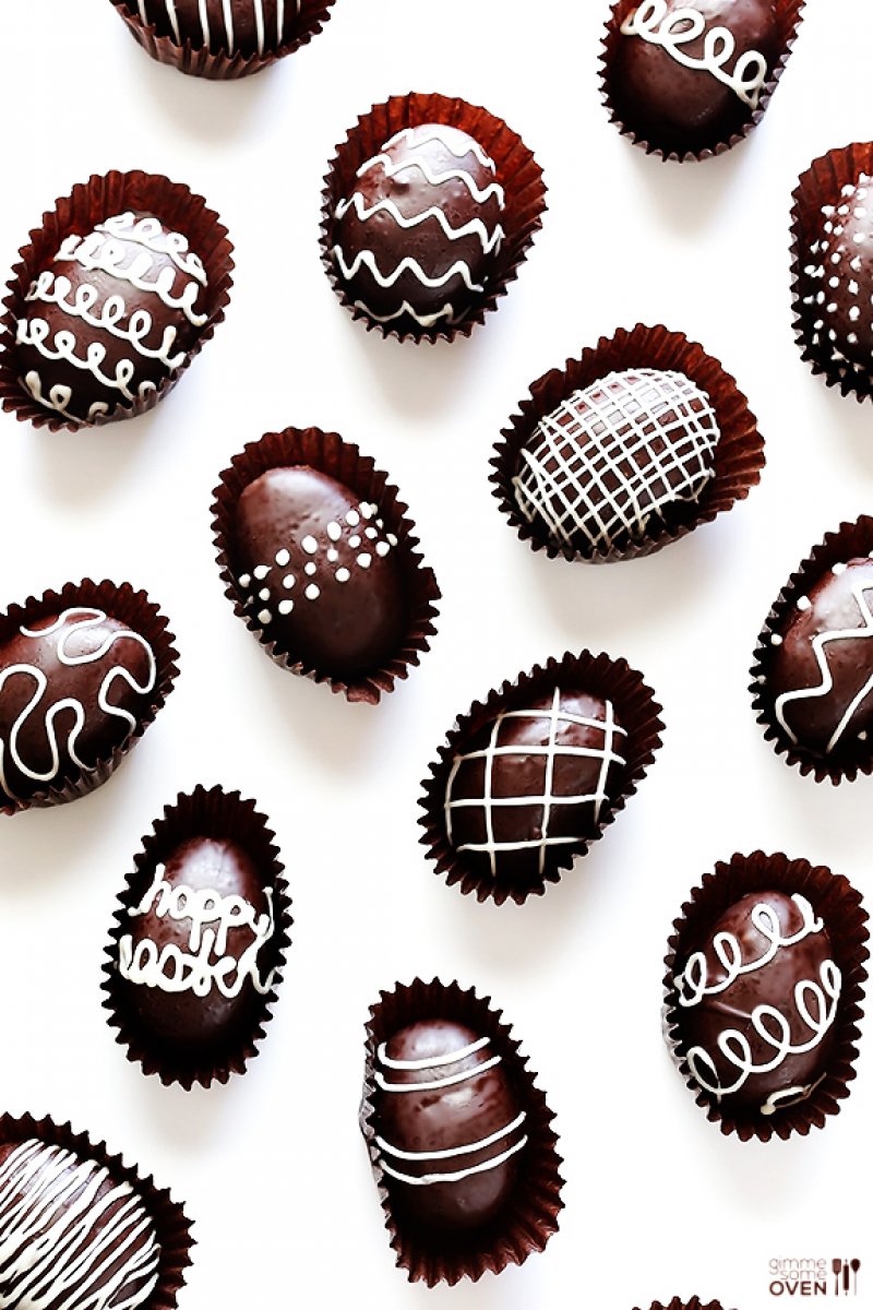 Easter Egg Oreo Truffles Recipe.