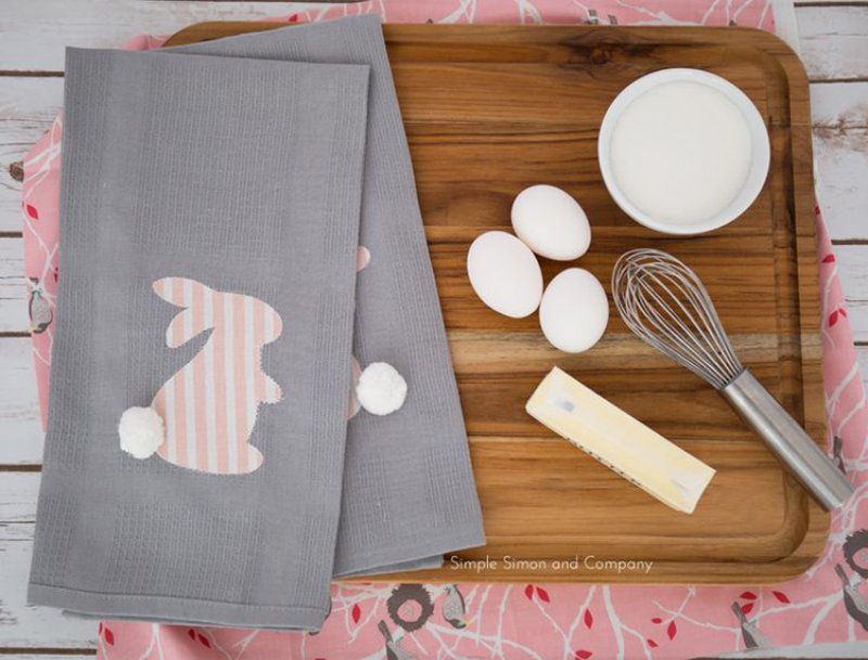 Easy Bunny Kitchen Linens.