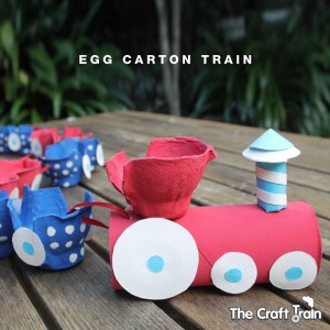 Egg Carton Train.