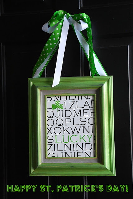 Quick and Easy St. Patrick’s Craft.