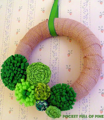 St. Patrick’s Day Wreath.