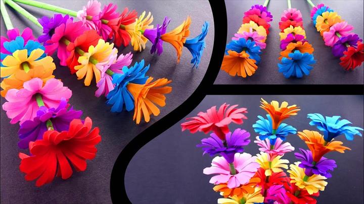 Sticky Gift Flower – Easy Flowers Making.