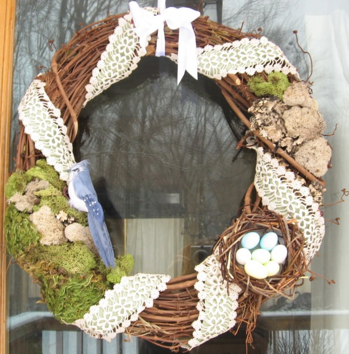 ‘Ring’ in Spring Wreath.
