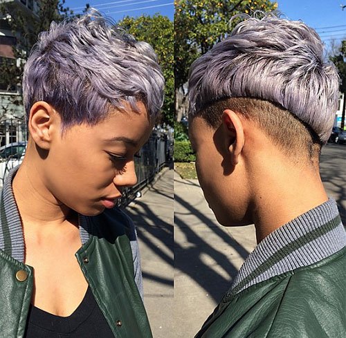 Black Pixie Haircut Ideas