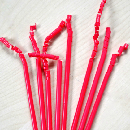 Awesome straw noise makers.