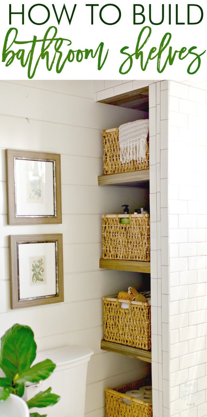 Bathroom Shelves.