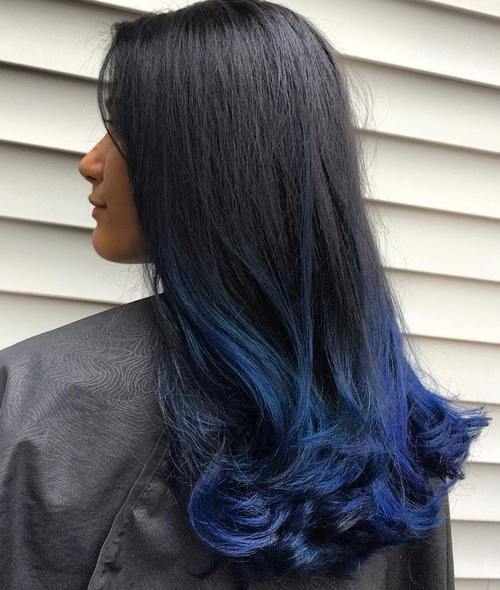 20 Blue Highlight Hairstyles To Help You Cast A Spell On The On Lookers