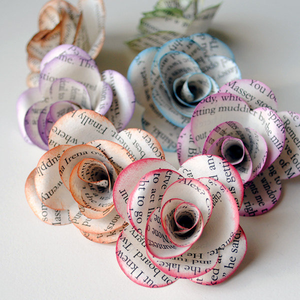 Book Paper Roses.