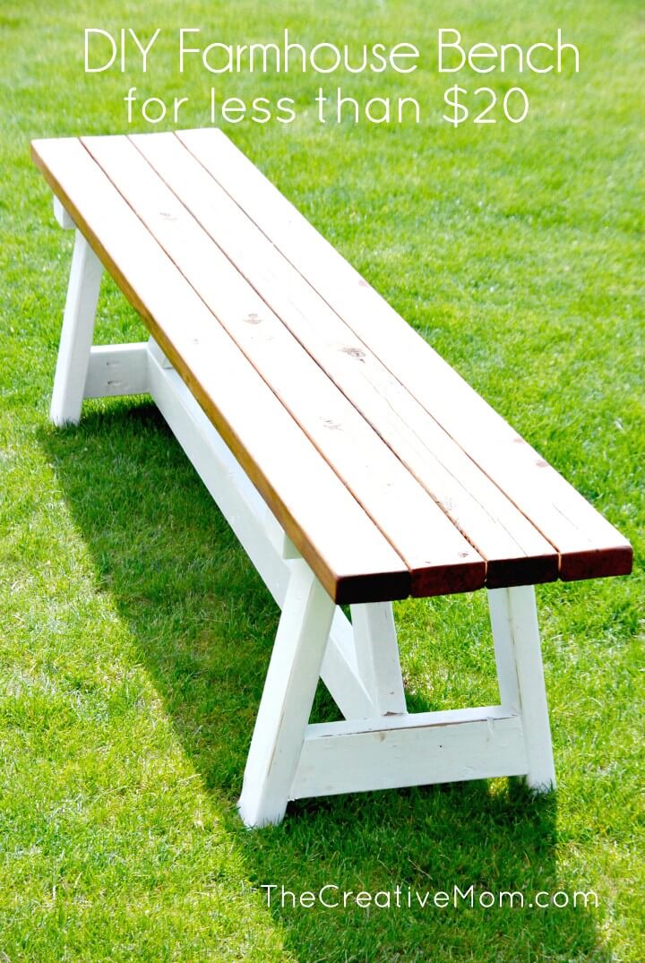 Build a Farmhouse Bench.