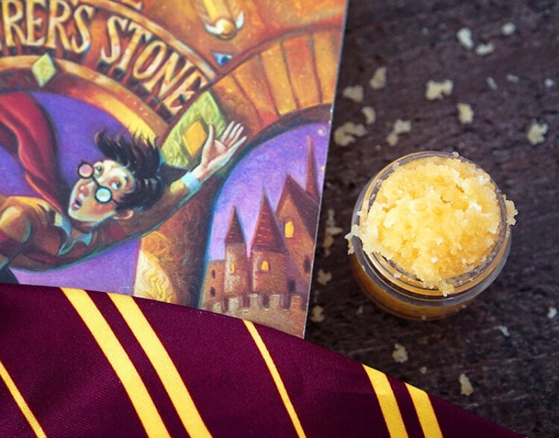 Butterbeer Lip Scrub.