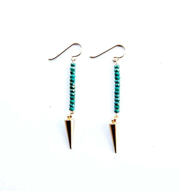 Create Beaded Drop DIY Earring Ideas.