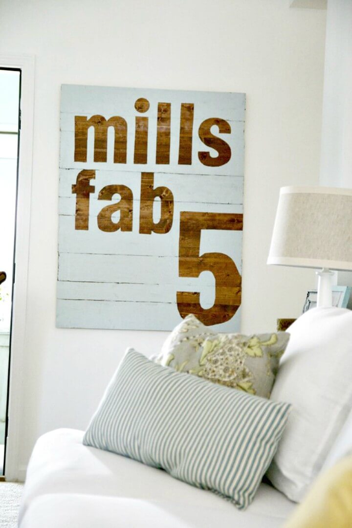 Cute DIY Fab 5 DIY Sign Ideas