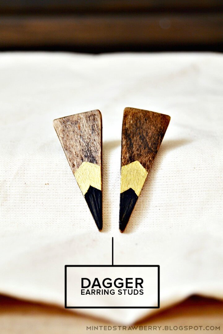 Dagger Earring Studs.