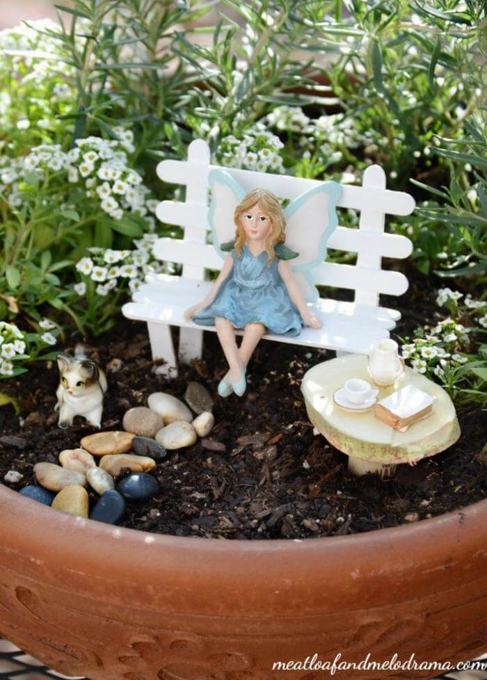 Easy Homemade DIY Fairy Garden.