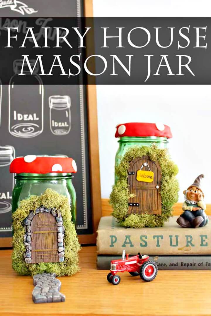 Fairy House Mason Jar – A Fun Spring Craft Idea.