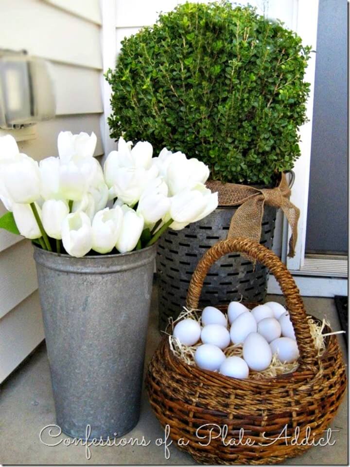 Farmhouse Spring Porch.