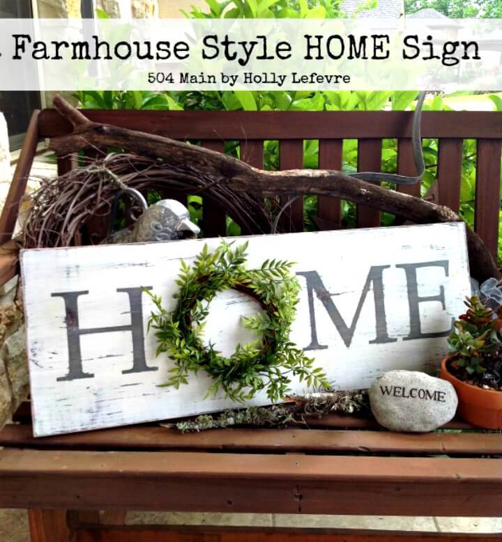 Farmhouse Style Inspired Home DIY Sign Ideas
