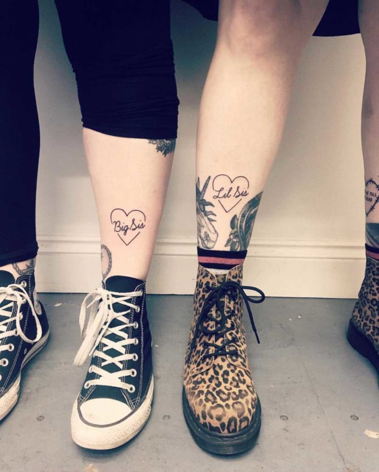 45 Sister Tattoo Ideas That Speaks Volumes About Your Relationship in a ...