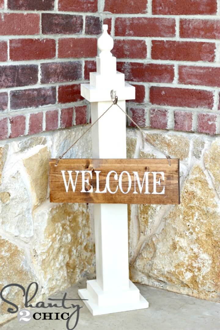How To Make Welcome DIY Sign Ideas