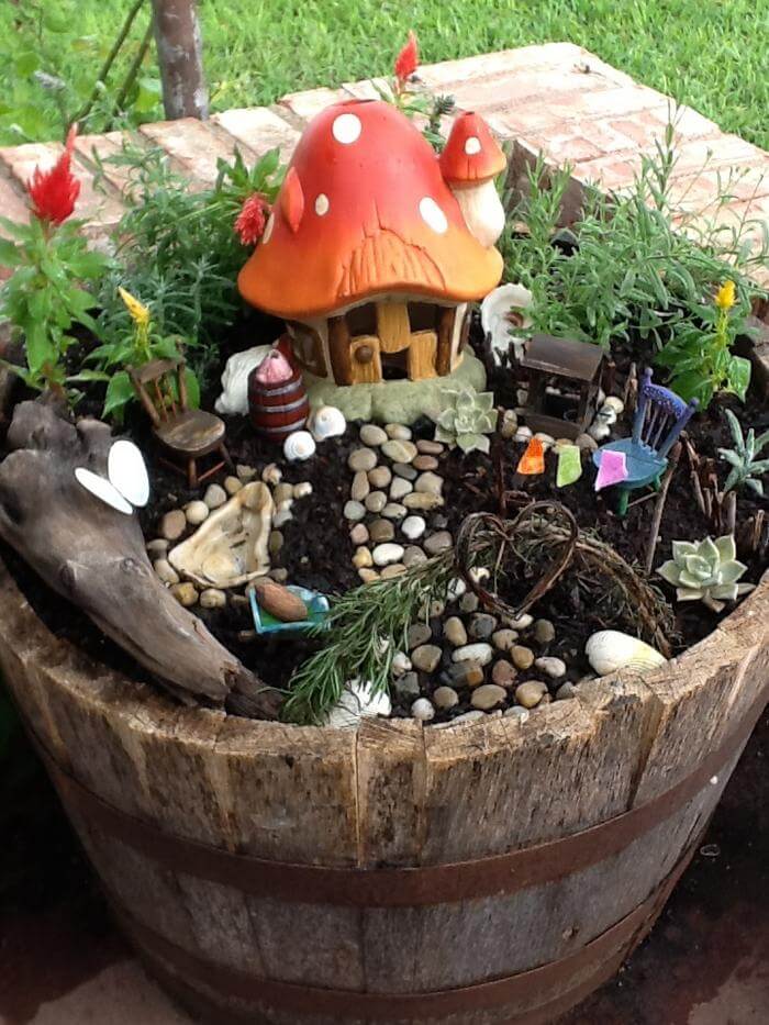 Lovely Fairy Garden.