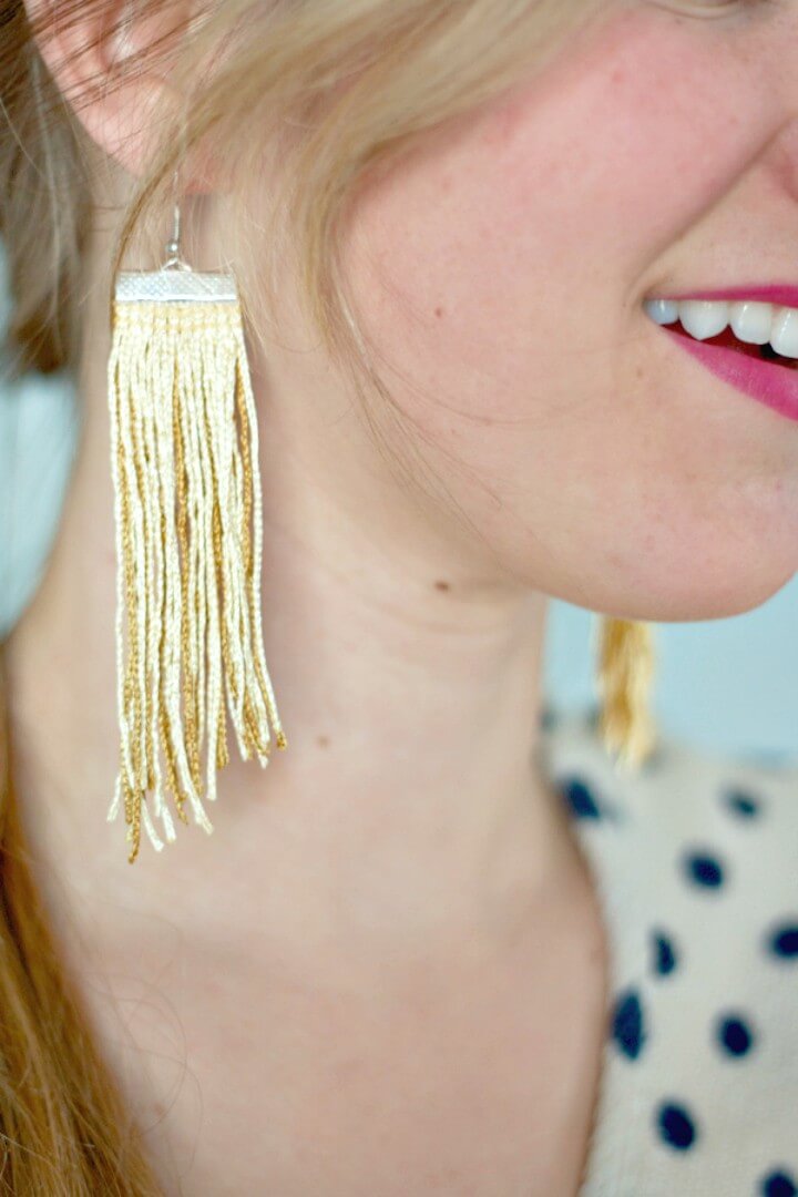 Make Fringe DIY Earring Ideas.