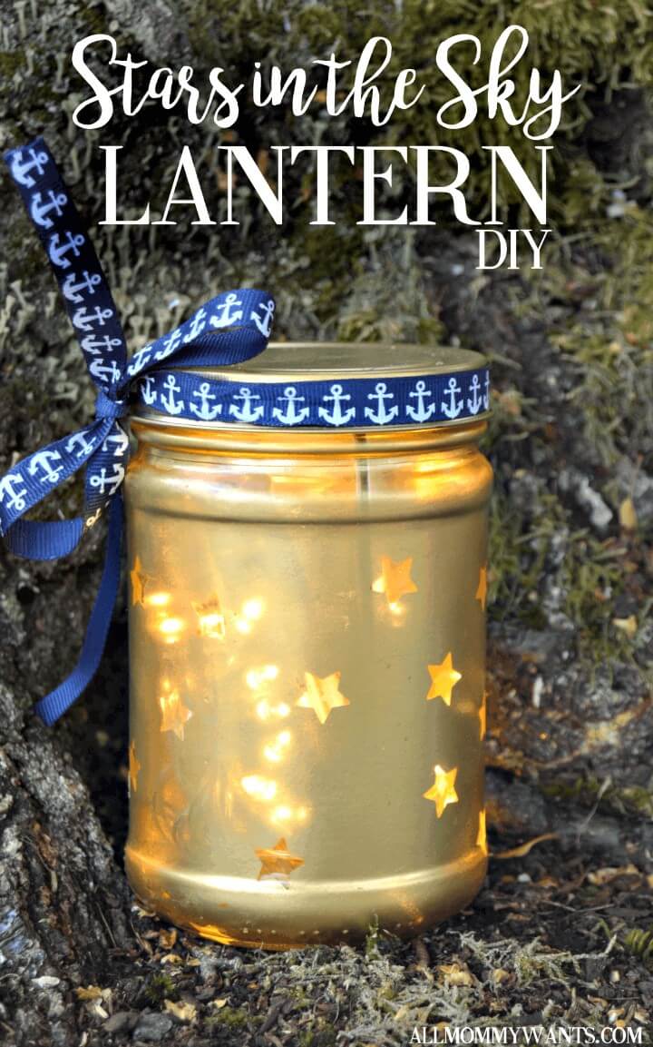 Make Your Own Stars In The Sky Lantern.