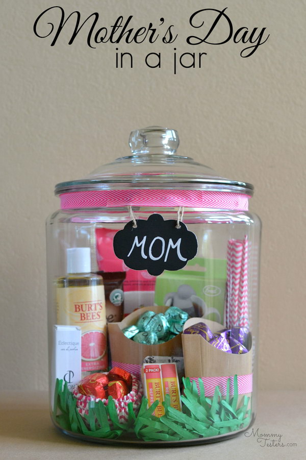 Mother’s Day Gift In A Jar.