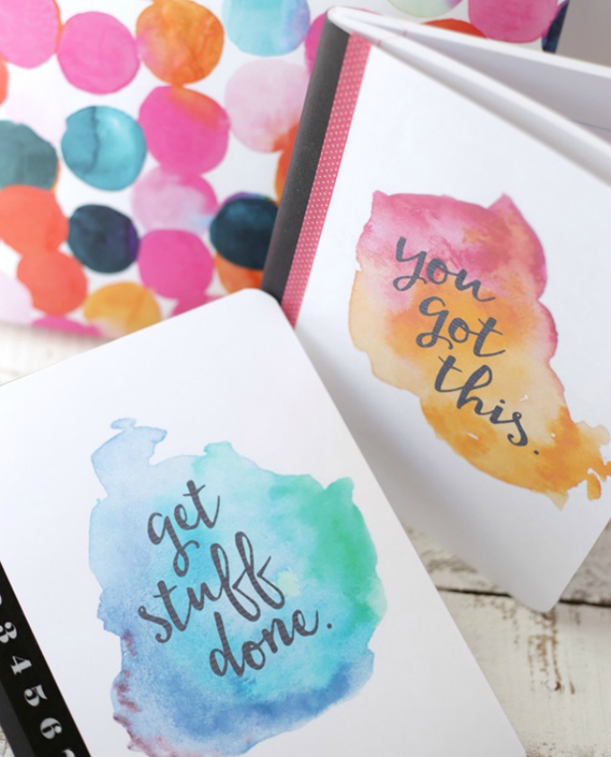 Motivational Printable Notebooks.