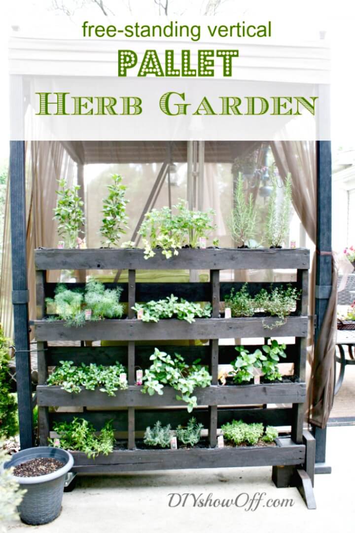 Pallet Herb Garden.