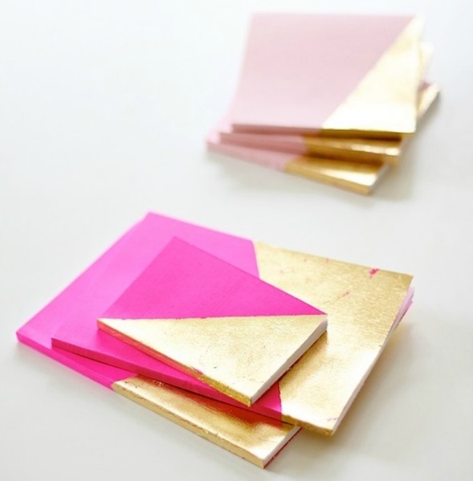 Pink And Gold Covers.