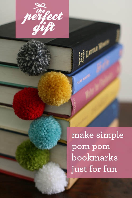 Pom-Pom Book Marks.