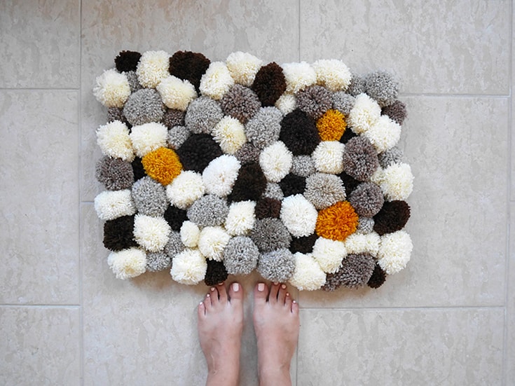 Pom Pom Rug.