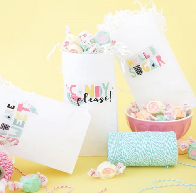 Printed Party Favor Bag.