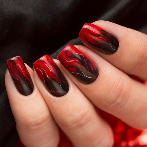 25+ Burgundy Nail Art Ideas That’s Clever and Cultured ...
