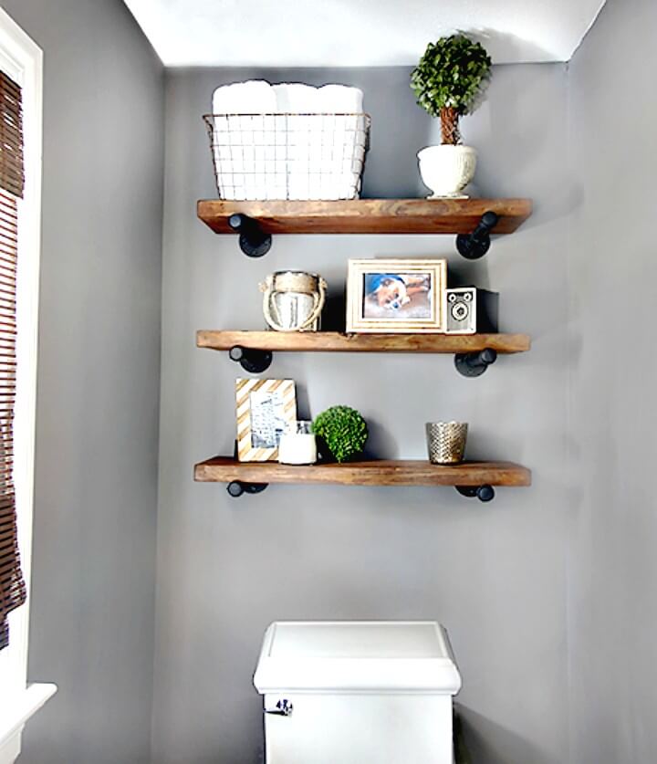 Restoration Hardware-inspired Shelving.