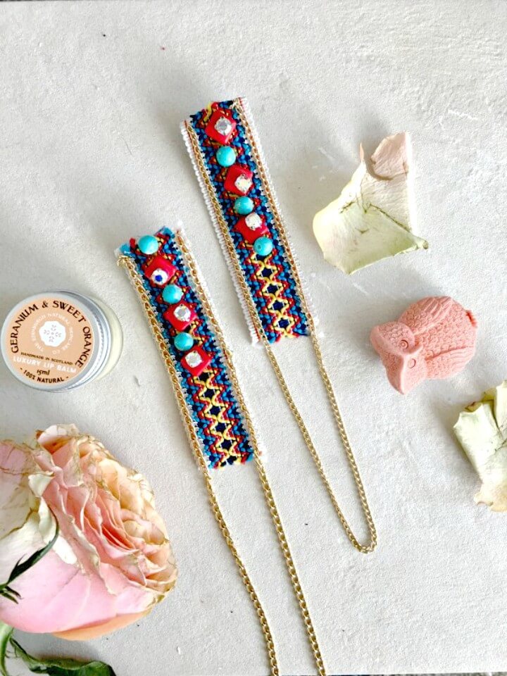 Ribbon Into Statement DIY Earring Ideas.