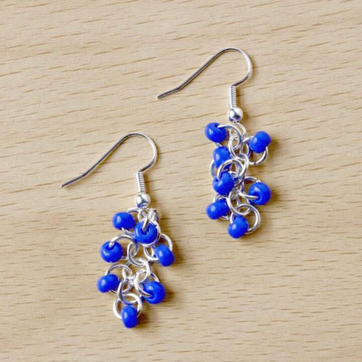 Seed Bead DIY Earring Ideas.