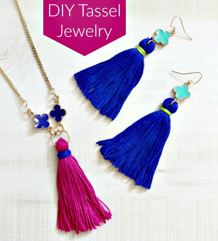 Simple and Adorable DIY Tassel DIY Earring Ideas.