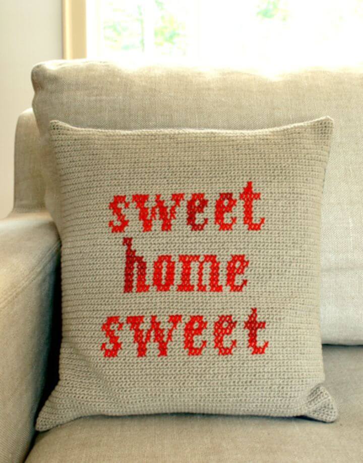 Sweet Home Sweet Pillow.