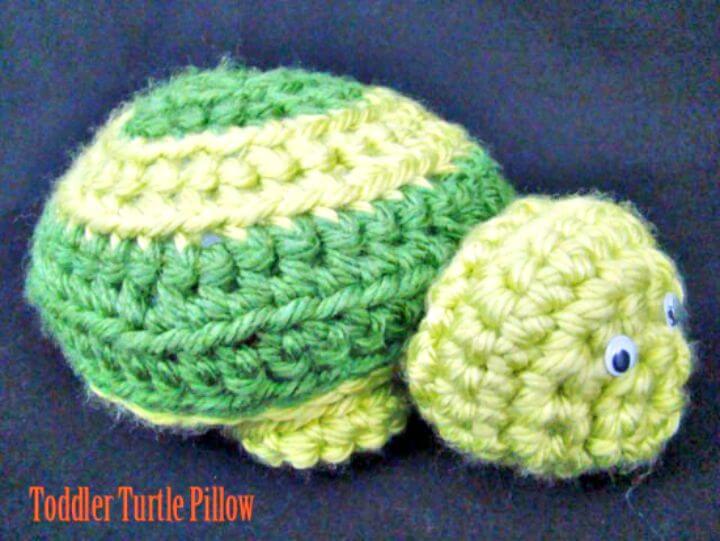 Toddler Turtle Pillow.