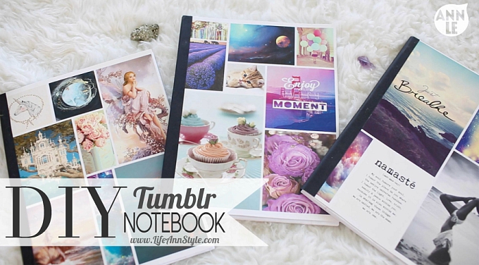 Tumblr Inspired Notebook.