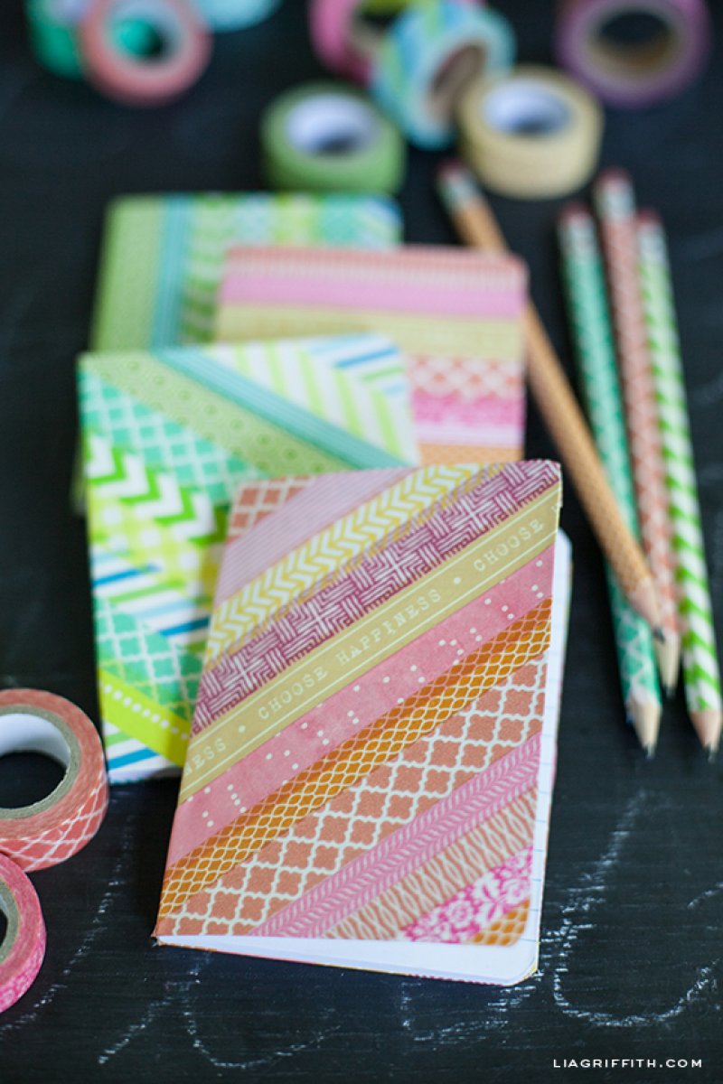 Washi Tape Notebook.