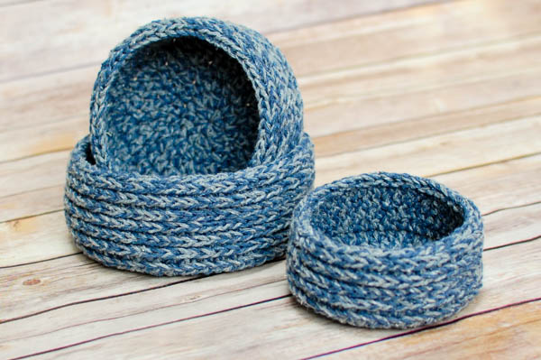 Chunky Nesting Baskets.