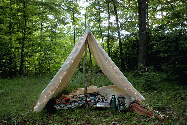 DIY Camping Tent.